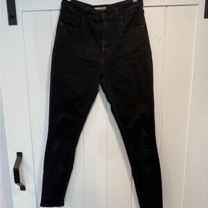 Abercrombie & Fitch Women's Black Skinny Jeans